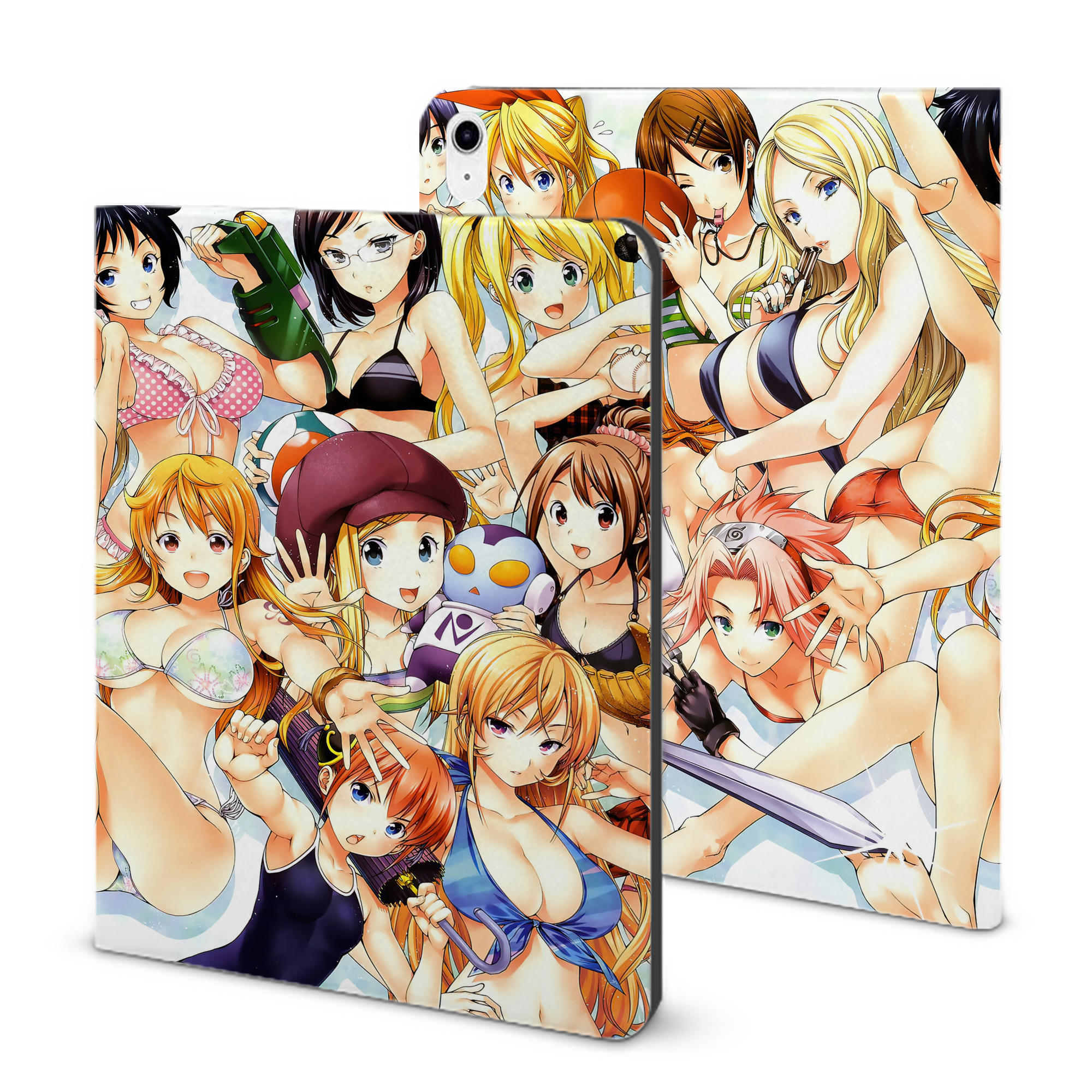 （画像用） ブリーチ BLEACH IPad ケース ブック型 PUレザー TPU 耐衝撃 軽量 薄型 ペン収納なし 全面保護 IPad 各モデル対応